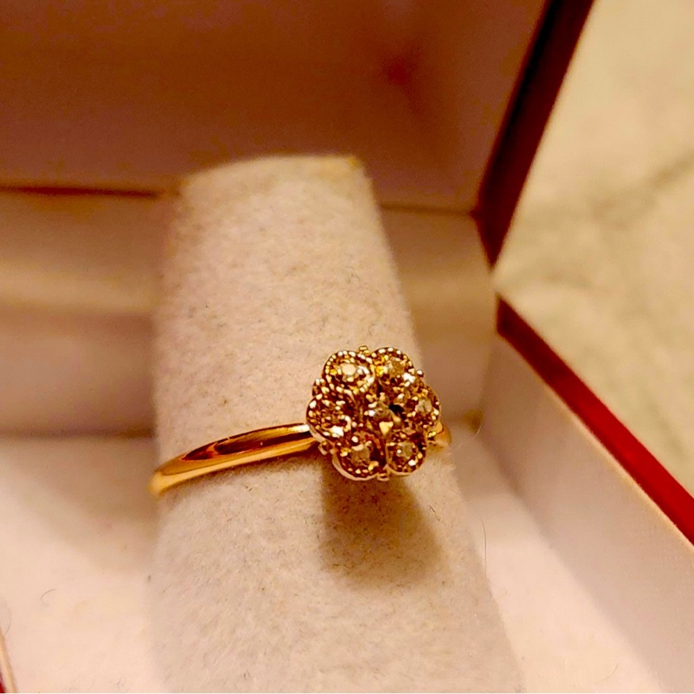 14k Gold Diamond Ring 6 - Picture 2 of 8
